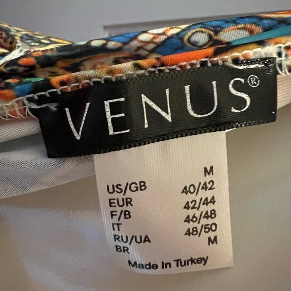 VENUS Colorful Hi-Low Backless Dress (M) NWOT - Picture 14 of 16